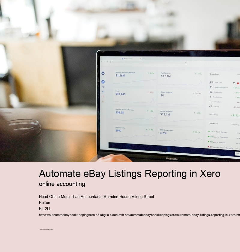 Automate eBay Listings Reporting in Xero