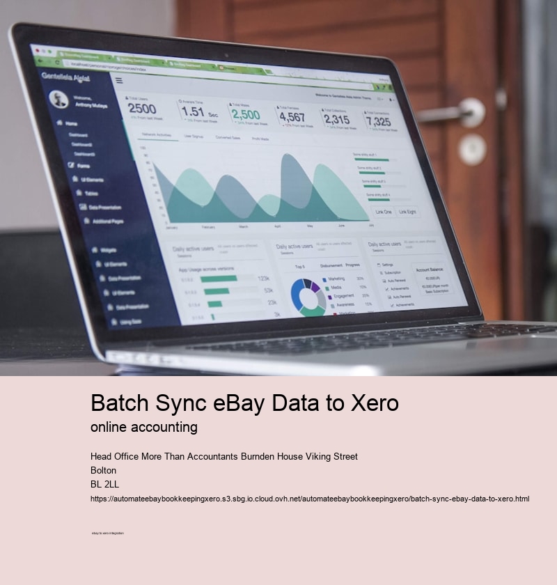 Batch Sync eBay Data to Xero