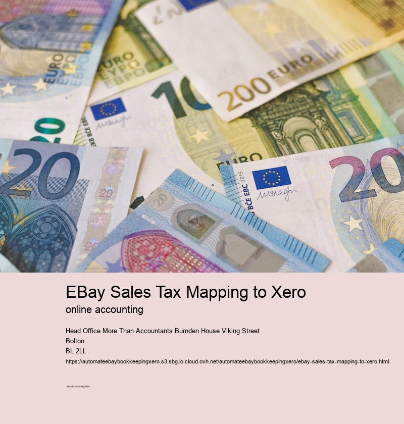 eBay Sales Tax Mapping to Xero