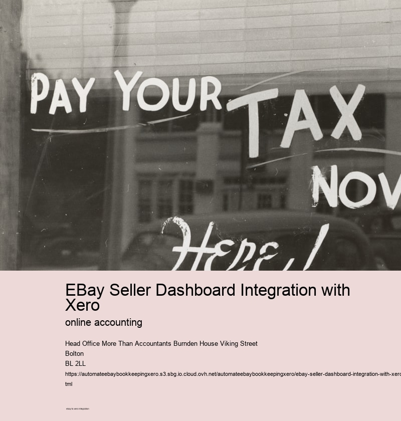 eBay Seller Dashboard Integration with Xero